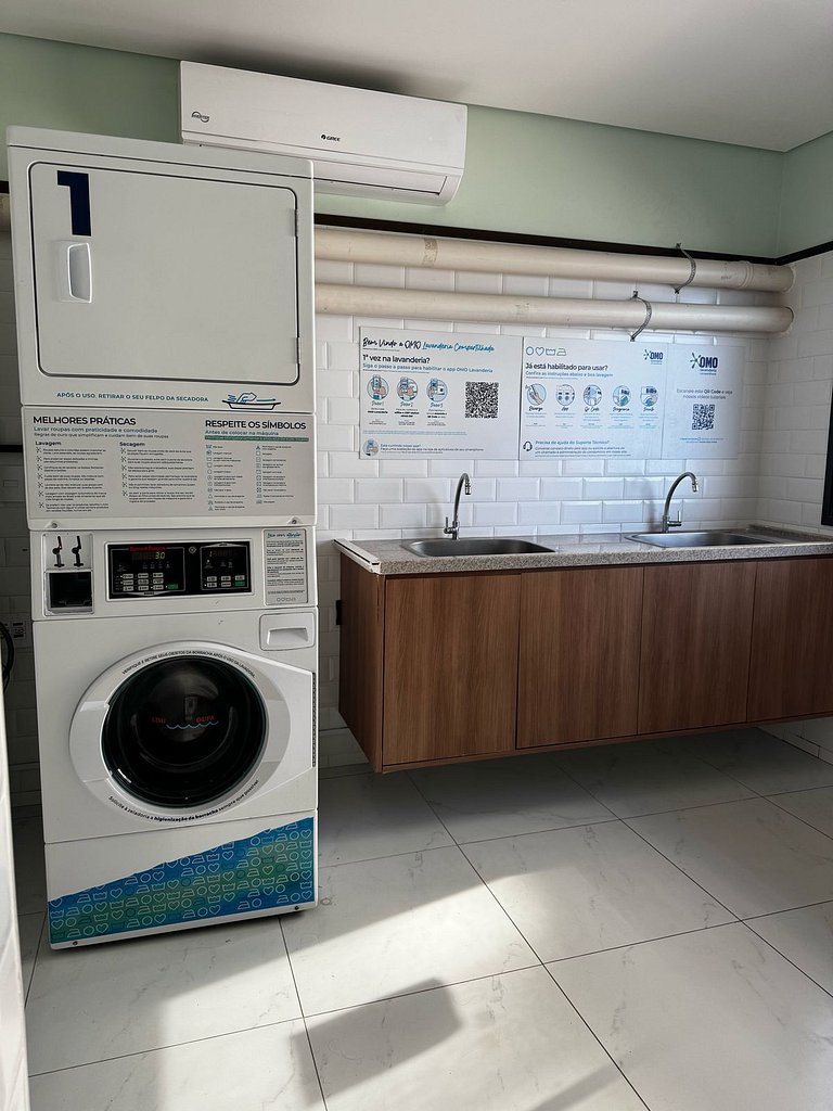 Apartamento novo com vista mar no Smart Barra SSA