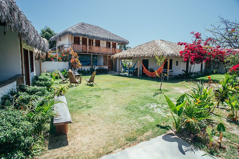 suite com ar condicionado na casa Fullhausi